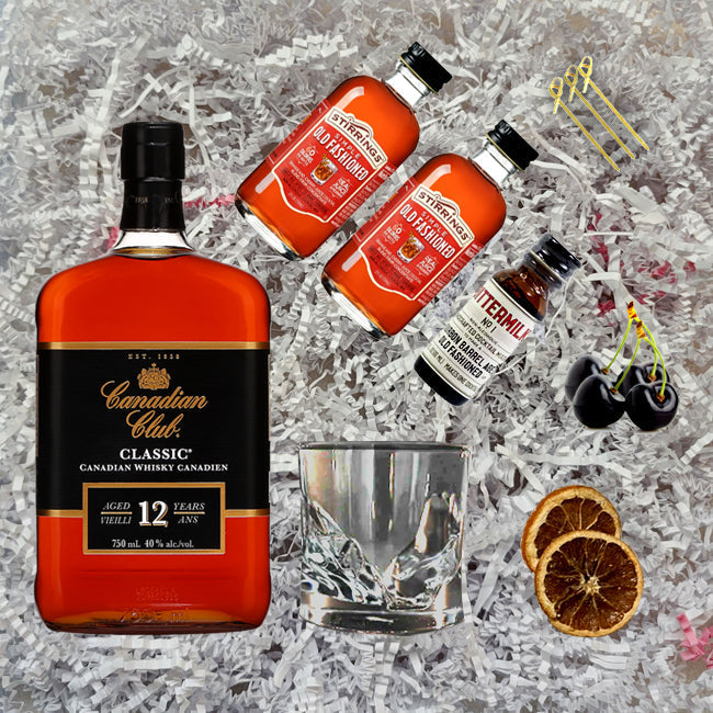 Canadian Club Classcic 12 Year Gift Pack with Engraving