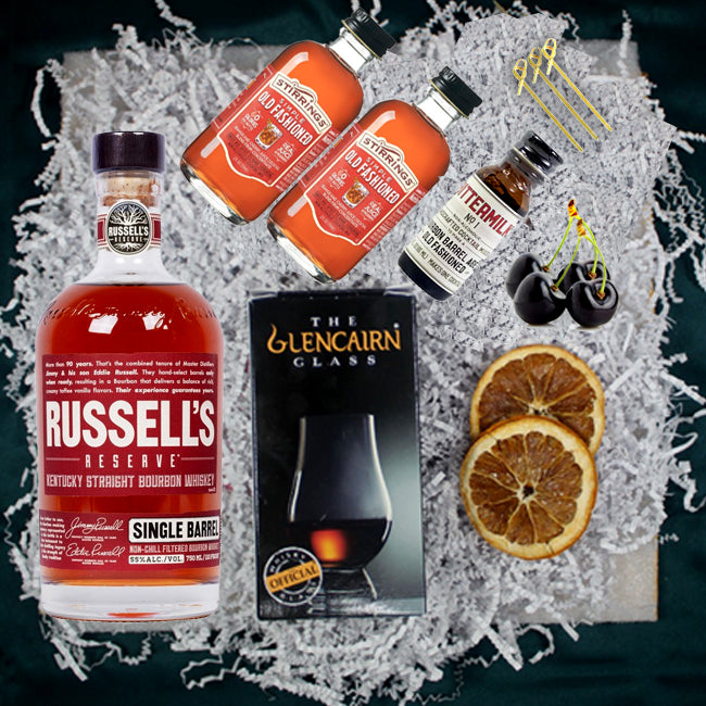 Russels Reserve Single Barrel Gift Pack with Engraving