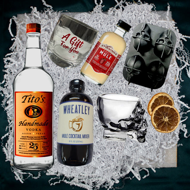 Titos Handmade Vodka Noble Gift Pack with Engraving