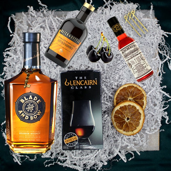 Blade and Bow Bourbon Gift Pack with Engraving