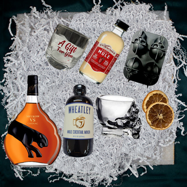 Meukow Vs Cognac Noble Gift Pack with Engraving