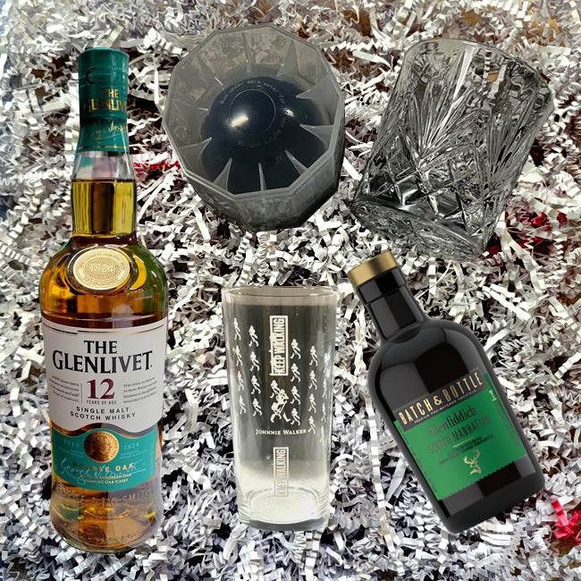 The Glenlivet Single Malt Whisky Gift Pack with Engraving